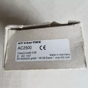 1 PIEZA Nuevo Módulo IFM AC2500 En Caja Envío Gratis #QW - Imagen 1 de 3