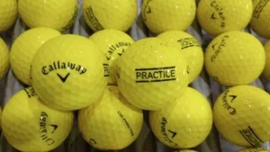 200 range golf balls Yellow Grade D. - Picture 1 of 6