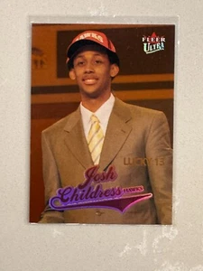 2004-05 Fleer Ultra Josh Childress */500 Lucky 13 Rookie #181 Atlanta Hawks RC - Picture 1 of 2