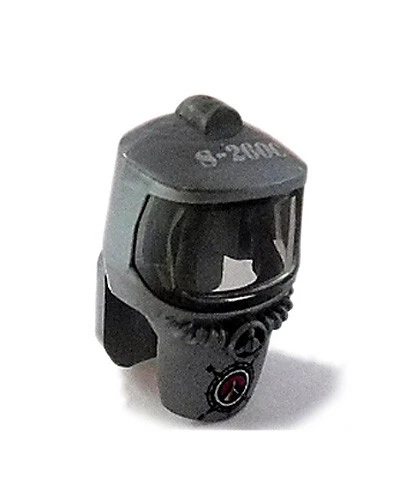 NEW LEGO - Headgear - Town -  Hazard Suit 'S-260C' / Hood Explorer - 60124 60125 - Image 1 of 1