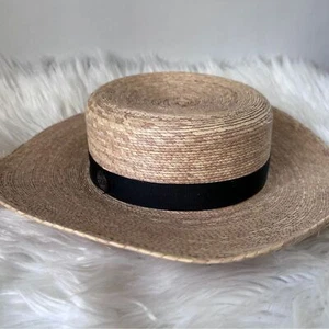 Tula Hut breite Krempe gewebte Handfläche Damen UPF 50+ - Bild 1 von 6