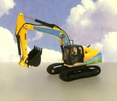 NICE OXFORD DIECAST 1/76 JCB JS220 TRACKED EXCAVATOR/DIGGER W.H. MALCOLM 76JS003 - Image 1 of 3