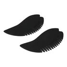 2 Pcs Bianstone Fish-shaped Guasha Massage Combs for SPA