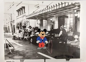 1989 Disney Chevy Lumina Car Commercial Original Production Cel Mickey Mouse Art - Picture 1 of 1