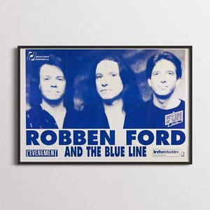 Affiche Vintage Originale - Robben Ford and The Blue Line - 1994 - Picture 1 of 3
