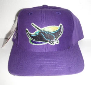 Tampa Bay Devil Rays 1998 Inaugural Season MLB Baseball Hat Logo 7 Athletic NWT - Picture 1 of 9