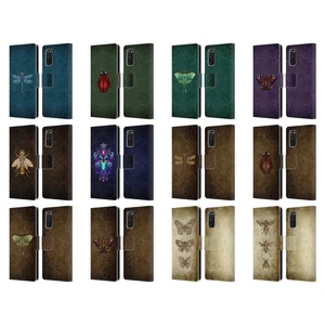 OFFICIAL BRIGID ASHWOOD WINGED THINGS LEATHER BOOK CASE FOR SAMSUNG PHONES 1 - Picture 1 of 18