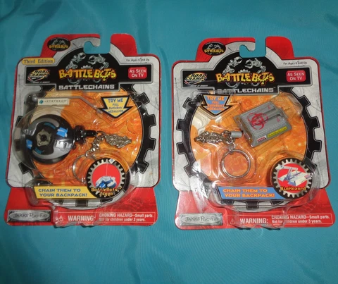 BattleBots BattleChains BIOHAZARD & ZIGGO Key chains Champions Las Vegas 2000 Cover