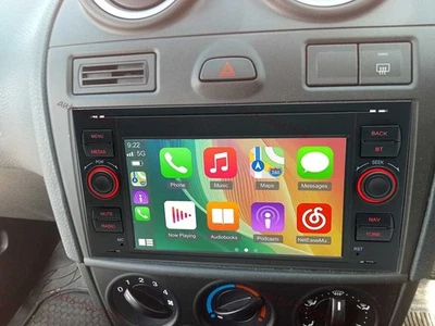 4+64G For 2006-2008 Ford Fiesta MK5 Android 13 Carplay Radio Stereo GPS 7" - Image 1 of 4