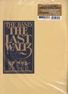 the band last waltz 3x lp sealed 180 gram RSD limited 5000 promo record store da - Image 1 of 2