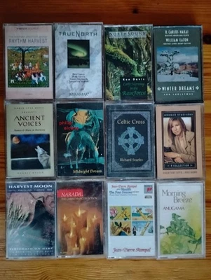 music cassettes:Carlos Nakai, AnuGama, Philip Elcano, Richard Searles, Streisand Foto 1 de 4