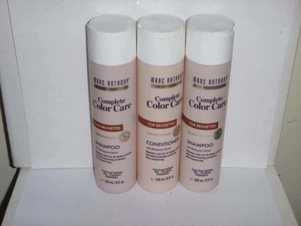 (3)  Marc Anthony True Professional Complete Color Care Shampoo - Brunettes 8oz - Image 1 of 1