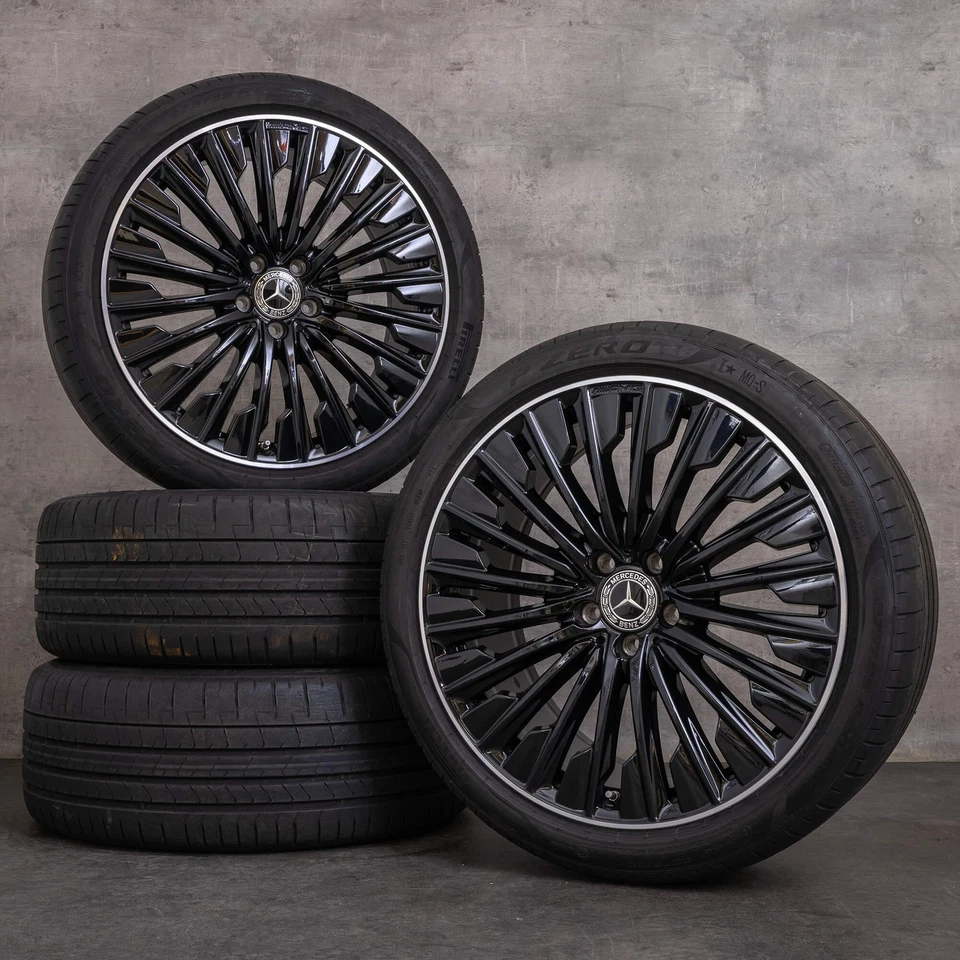 Mercedes E-Klasse AMG Felgen 20 Zoll W214 S214 Sommerräder A2144010500 - Bild 1 von 4