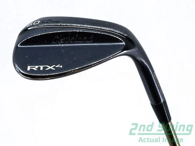 Cleveland RTX 4 Black Satin Wedge Lob LW 60° Graphite Regular Right 35.5in - Image 1 of 4