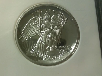 Saint-Gaudens Commemorative National Park Foundation 2017 1 Oz Silver MS69 - Image 1 of 3