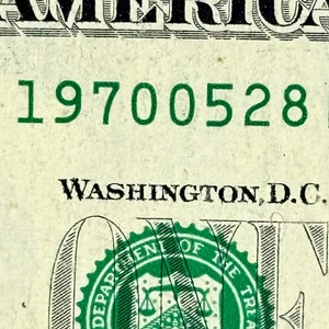 1970 May 28th Birthday Dollar 1970 May 28 Birthday Note Best Present Gift - Picture 1 of 6