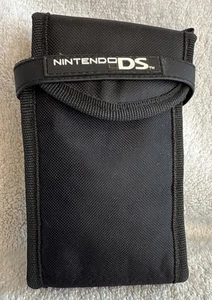 OEM Nintendo DS Black Pouch Carrying Case, Padded, Zipper Pouch - Picture 1 of 5