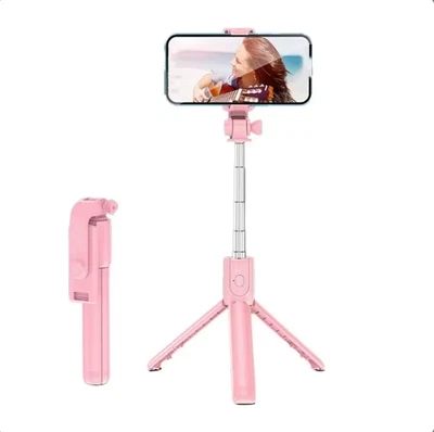 Trípode Selfie Stick Bluetooth Control Remoto Portátil para Teléfonos iPhone y Android Foto 1 de 4