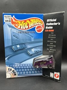 1998 Hot Wheels CD ROM INSTERACTIVE PURPLE VW VOLKSWAGEN DRAG BUS Set 20774 - Picture 1 of 7