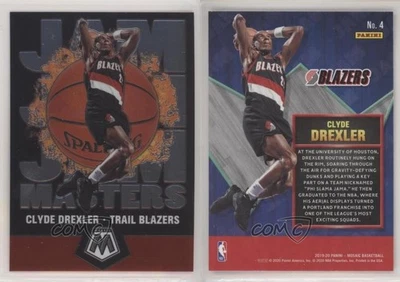 2019-20 Panini Mosaic Jam Masters Clyde Drexler #4 HOF - Image 1 of 2