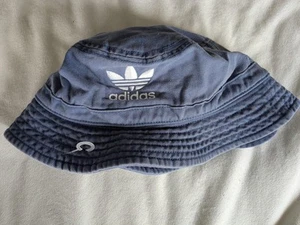 Adidas Blue Bucket Hat - Picture 1 of 5