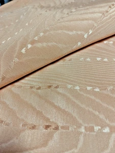 1.70m Salmon Moiré Watermark Fabric - Picture 1 of 3