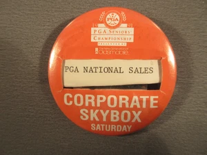 Pinback corporativo Skybox Access PGA Senior Championship 1991 - Imagen 1 de 2