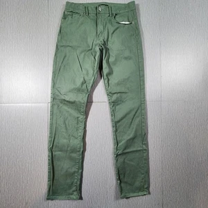 Lucky Brand Pants Men's 29x32 Green 121 Heritage Slim Straight Chino Khakis - Picture 1 of 13