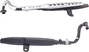 Honda CT 70 CT70 Dirt Pit Bike Trail Bike Exhaust Muffler Pipe System 1969-1976 - Picture 1 of 5