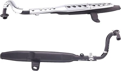 Honda CT 70 CT70 Dirt Pit Bike Trail Bike Exhaust Muffler Pipe System 1969-1976 - Image 1 of 4