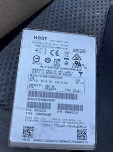 HGST Ultrastar HUSMR1650ASS201 SSD 500 Gb - Picture 1 of 2