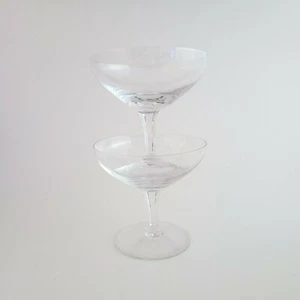 2 vasos de tallo de cóctel Fostoria champán tostado martini sorbete postre - Imagen 1 de 6