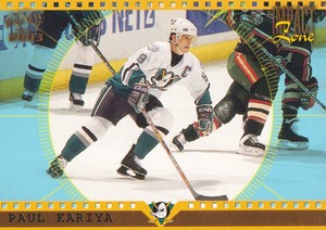 2002-03 Pacific Hockey Impact Zone #1 Paul Kariya