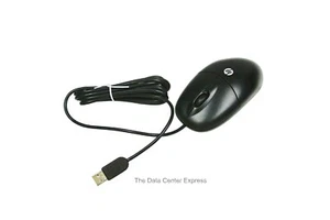 HP USB OPTICAL MOUSE (BLACK) 590270-001 NEW BULK - Picture 1 of 3