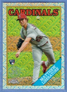 2023 Topps Series 1 Matthew Liberatore Rookie Card Silver Pack Mojo Refractor RC - Picture 1 of 2