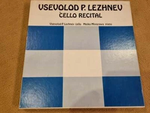 AUDIO LAB MASTER TAPE 10.5  VSEVOLOD P.LEZHNEV CELLO RECITAL ORIGINAL JAPAN  - Bild 1 von 6