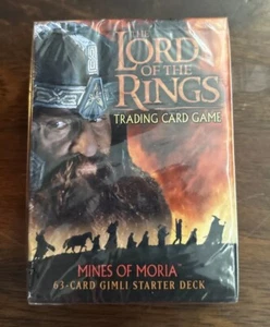 LOTR TCG Mines of Moria Gimli Starter Deck Lord of the Rings Sealed Decipher - Picture 1 of 6