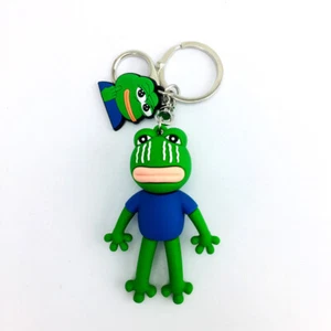 Muñeca Rana Triste Colgante Llavero Anillo Colgante Rana Periférica - Imagen 1 de 3