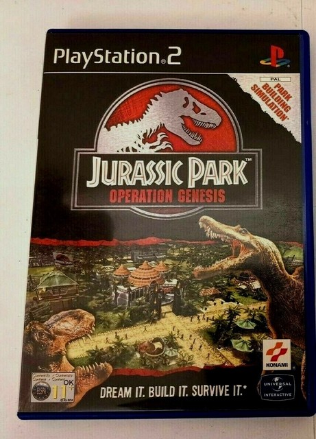 Jurassic Park Operation Genesis Portugues Playstation 2 Dvd