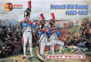 Mars Figures #32022 French Old Guard 1805-1815 Napoleonic 1/32 15 Fig 8 Pose Blu - Picture 1 of 2