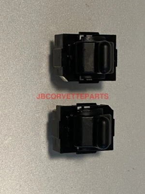 1986 年至 1989 年科尔维特电源门锁开关全新一对套装 — 第 1/2 张图片