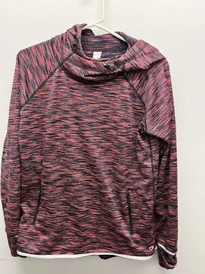 Sudadera con Capucha Gap GapFit Mujer Rosa Mediana Correr Pullover Suéter con Capucha Foto 1 de 4