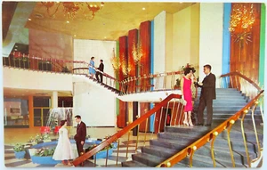 Concord Hotel Kiamesha Lake New York Postcard Vintage Chrome Resort Retro Travel - Picture 1 of 2