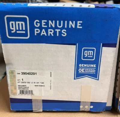 Amortecedor GM 39040201 com para-choque traseiro L serve para Chevrolet Cruze 2016 ^ - Imagem 1 de 2