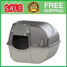 Self Cleaning Litter Box Easy Fill Roll and Clean Cat Litter Box LARGE 18x21x20