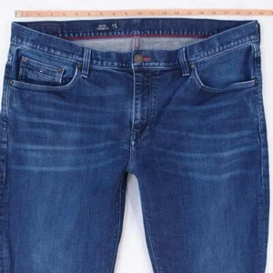 Mens Tommy Hilfiger DENTON Stretch Straight Blue Jeans W38 L36 - Picture 1 of 8