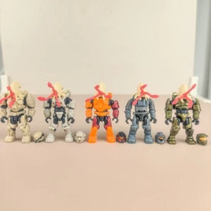 5Pcs DIY Mega Construx Halo Spartan UNSC ODST ELITE Flood Infection Form #B - Picture 1 of 5