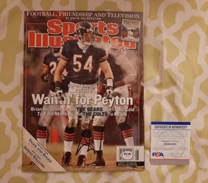 Brian Urlacher signed Sports Illustrated Feb 2007 issue PSA COA #AG83591 Bears - Picture 1 of 3