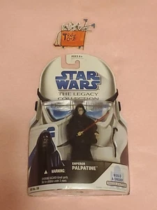 FIGURA DE ACCIÓN STAR WARS LEGACY COLLECTION EMPERADOR PALPATINE CONSTRUIR UN DROIDE HASBRO - Imagen 1 de 3