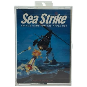 Software Sea Strike by PBI para computadora Apple IIGS 1987 con estuche de plástico II/GS - Imagen 1 de 8